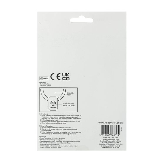 Standing Gold Number 7 Balloon 1m  image number 5