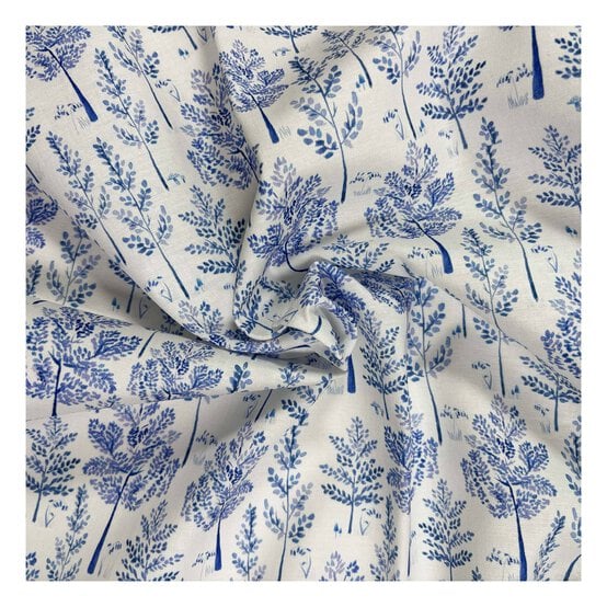 Bluebell Hollow Bluebell Woods Cotton Fabric by the Metre image number 1