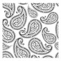 Cadence Paisley Home D&eacute;cor Stencil 25cm x 25cm image number 2