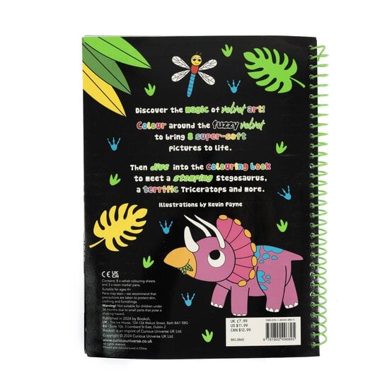 Velvet Colouring Dinosaurs image number 8