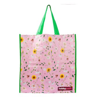 Meadow Flowers Woven Bag for Life