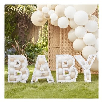 Ginger Ray Baby Balloon Mosaic Stand