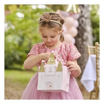 Ginger Ray Princess Castle Party Bags 5 Pack image number 4