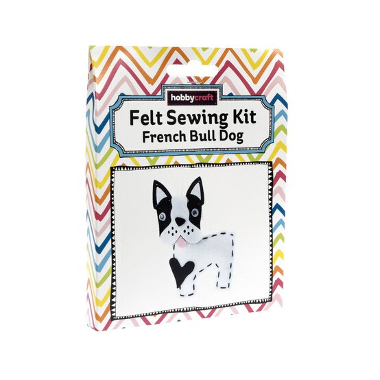 French Bulldog Felt Sewing Kit image number 1