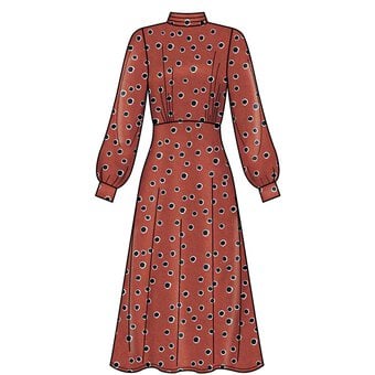 New Look Women's Dress Sewing Pattern N6682 (6-18) image number 4