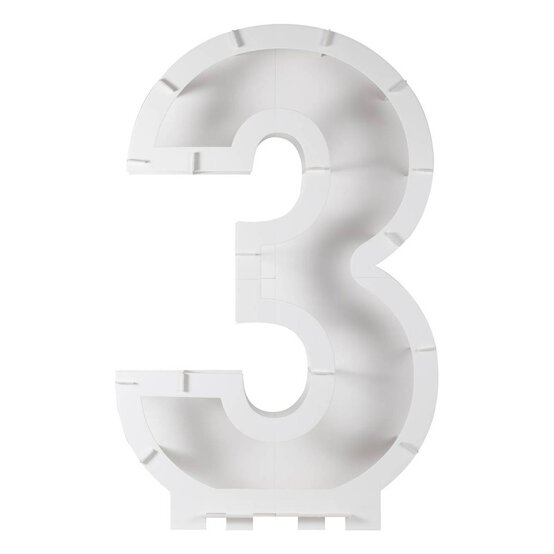 Ginger Ray Balloon Mosaic Number Frame 3 image number 2