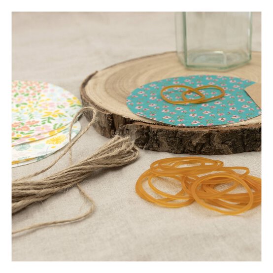 Floral Jam Jar Topper Kit 24 Pack image number 2