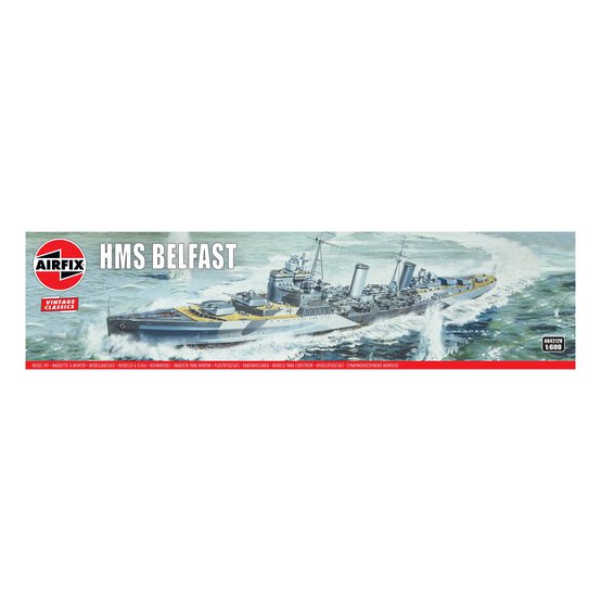 Airfix HMS Belfast Model Kit 1:600 image number 1