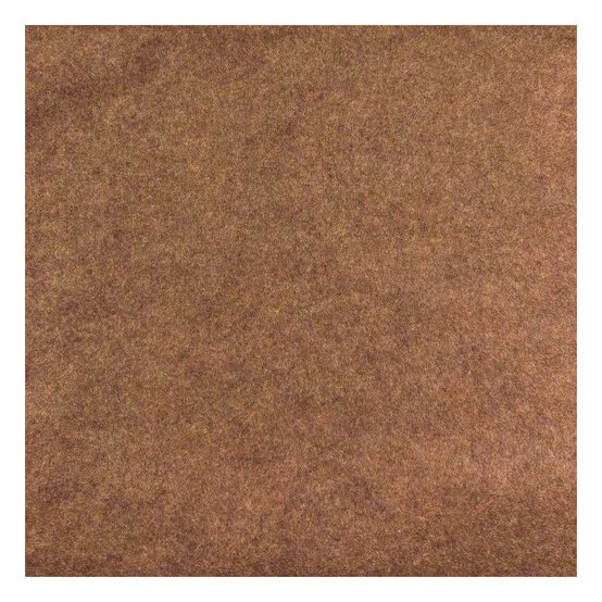 Tan Felt Fabric by the Metre image number 2