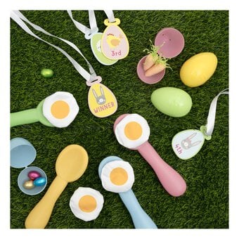 Egg and Spoon Race Set 16 Pieces