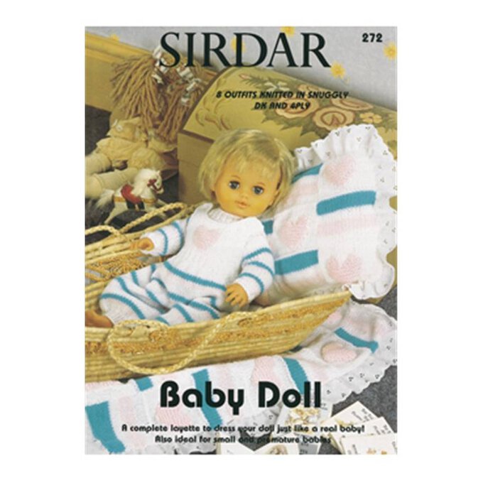 Sirdar Snuggly Baby Doll Pattern Book 272 image number 1