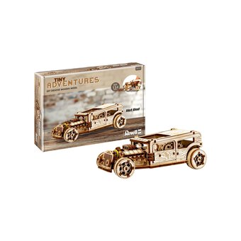 Revell Tiny Adventures Hot Rod Wooden Model Kit