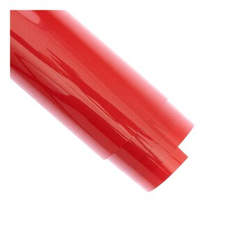 Siser Bright Red Easyweed Heat Transfer Vinyl 30cm x 50cm image number 3
