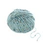 Knitcraft Teal Print Join the Dots Yarn 100g image number 3
