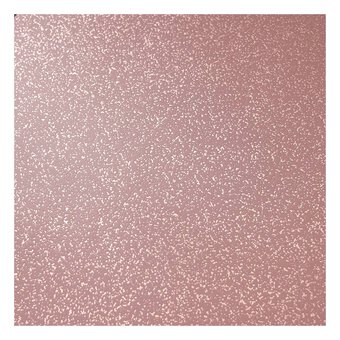 Rose Gold Glitter Effect Card A4 16 Sheets image number 2