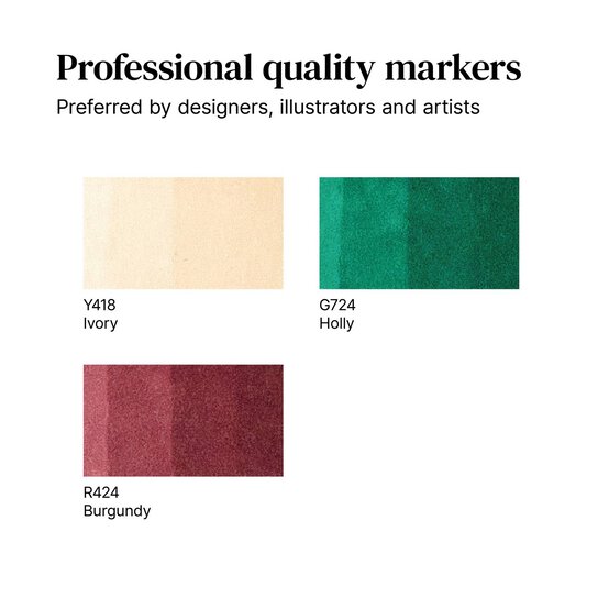 Winsor & Newton Rich Tones Promarkers 3 Pack image number 3