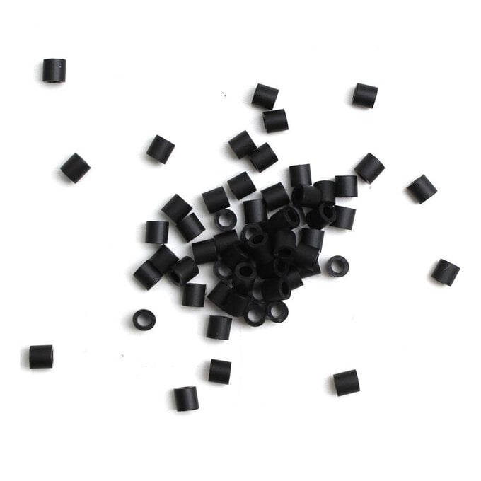 Black Picture Beads 1000 Pieces image number 1