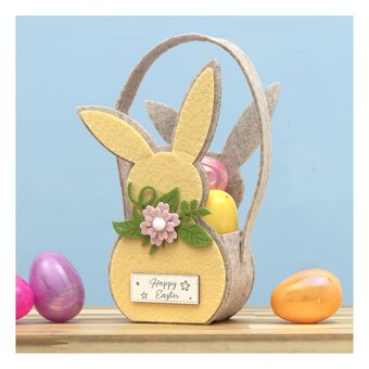 Bunny Felt Bucket