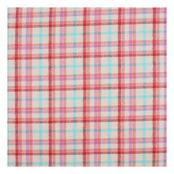 Robert Kaufman Peach Heavy Flannel Cotton Fabric by the Metre image number 2