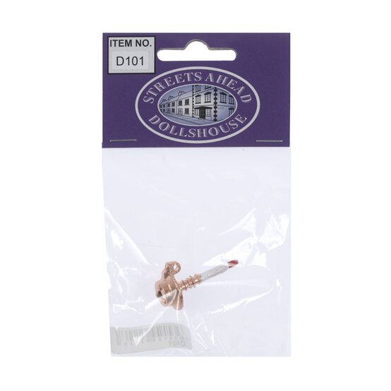 Doll&rsquo;s House Candlestick with Candle  image number 3