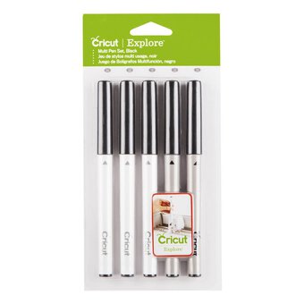 Cricut Black Pen Set 5 Pack