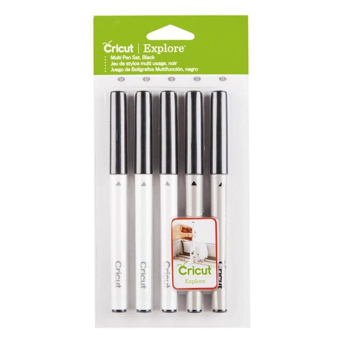Cricut Black Pen Set 5 Pack image number 1
