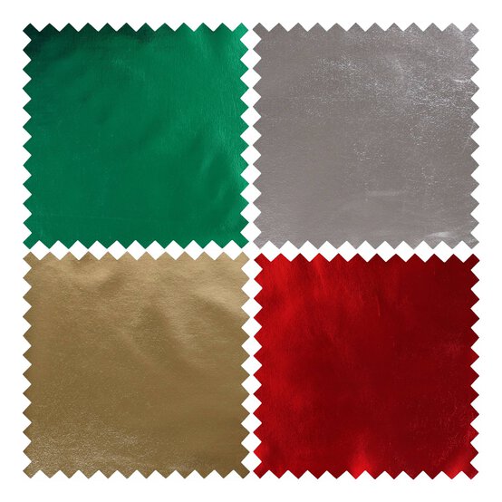 Assorted Metallic Fabric Roll 28cm x 2m  image number 2