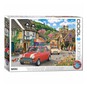 Eurographics Travelling Mini Cooper Jigsaw Puzzle 1000 Pieces image number 1
