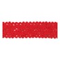 Red Cotton Lace Ribbon 18mm x 5m image number 2