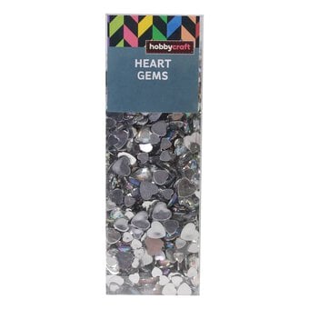 Iridescent Assorted Heart Gems 90g image number 2