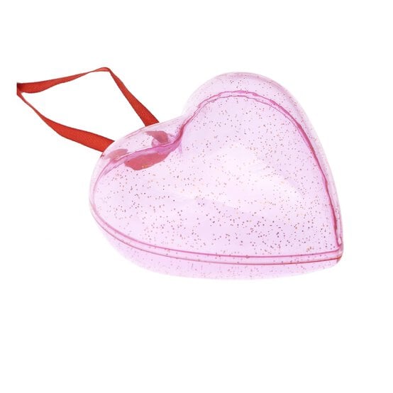 Pink Fillable Hanging Heart 3 Pack image number 3