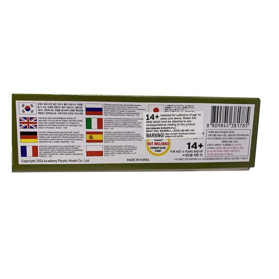 Academy German Panzer I Ausf B and Motorcycle Model Kit 1:35 image number 3