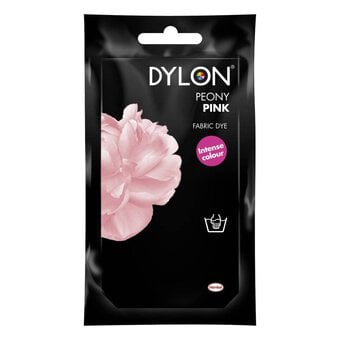 Dylon Powder Pink Hand Wash Fabric Dye 50g