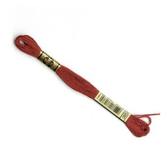 DMC Brown Mouline Special 25 Cotton Thread 8m (3858)