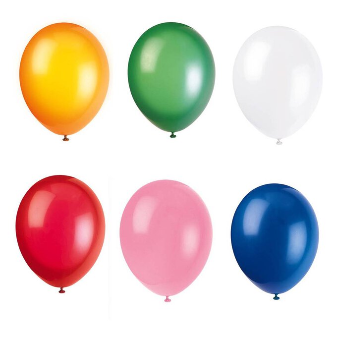 Assorted Latex Balloons 50 Pack image number 1