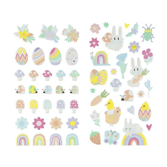 Easter Rainbow Stickers 2 Sheets image number 4