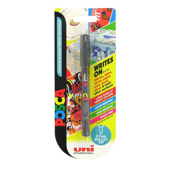 Uni-ball Posca 1MR Extra Fine Black image number 1