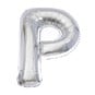 Extra Large Silver Foil Letter P Balloon image number 1
