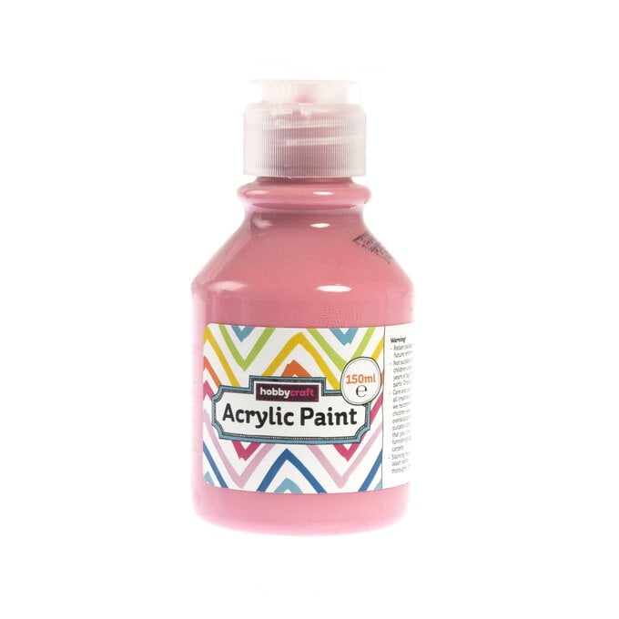 Kids’ Pink Acrylic Paint 150ml image number 1