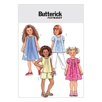 Butterick Girls’ Separates Sewing Pattern B4176 (2-5)