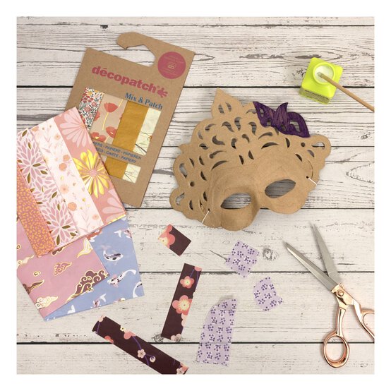 Decopatch Mache Princess Mask 23cm image number 2