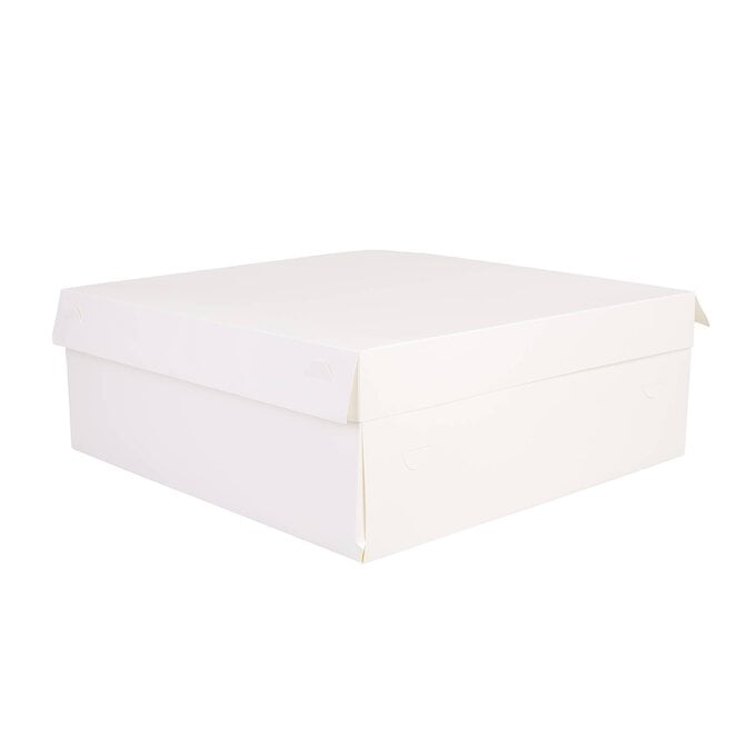 White Cake Box 16 Inches image number 1