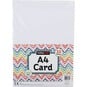 White Card A4 10 Pack image number 3