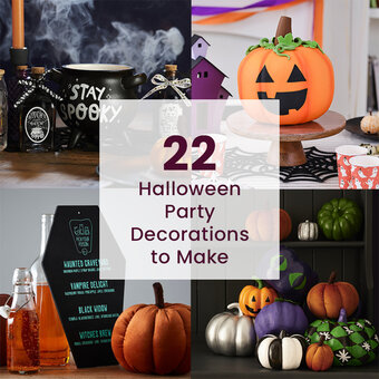 22 Halloween Party Decorations to Make