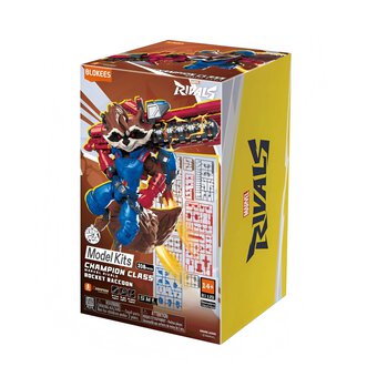 Blokees Marvel Rivals Champion Class Rocket Raccoon Model Kit