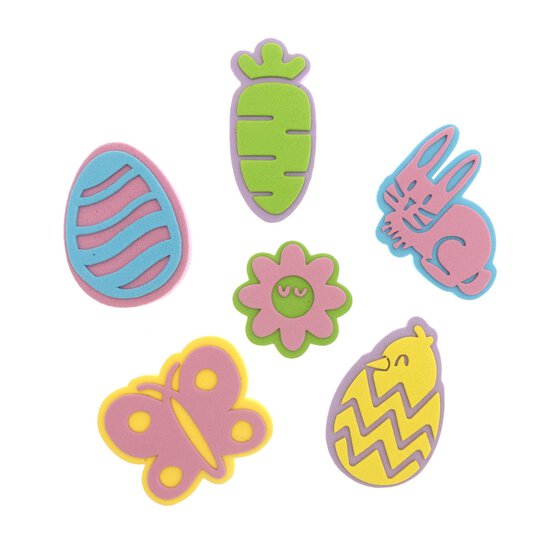 Easter Foam Shapes 6 Pack  image number 3