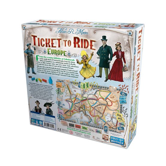 Ticket to Ride Europe Board Game image number 3