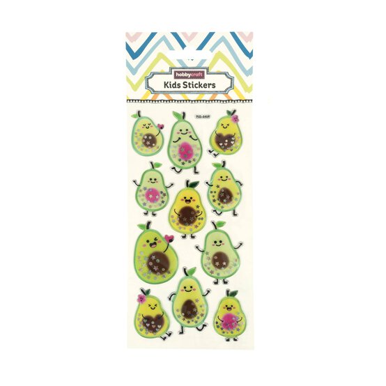 Avocado Gel Stickers image number 4