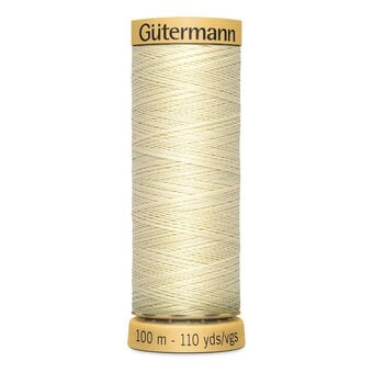 Gutermann Cream Cotton Thread 100m (919)