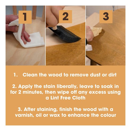 Furniture Clinic Dark Oak Wood Stain 250ml image number 4